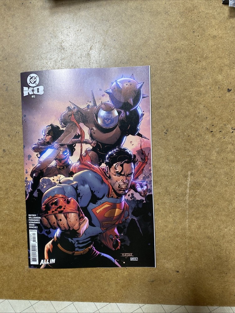 DC KO #5 1:25 ASRAR VARIANT DC COMICS 2026 ALL IN NM Superman