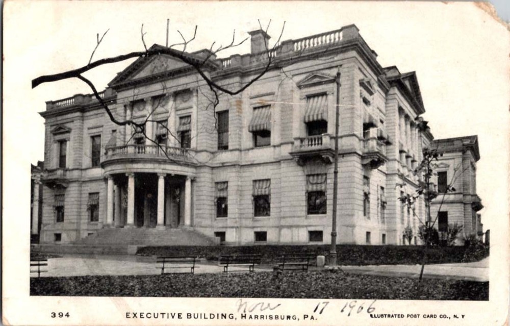 Pre-1907 BUILDING Harrisburg Pennsylvania PA m/14 BB9012