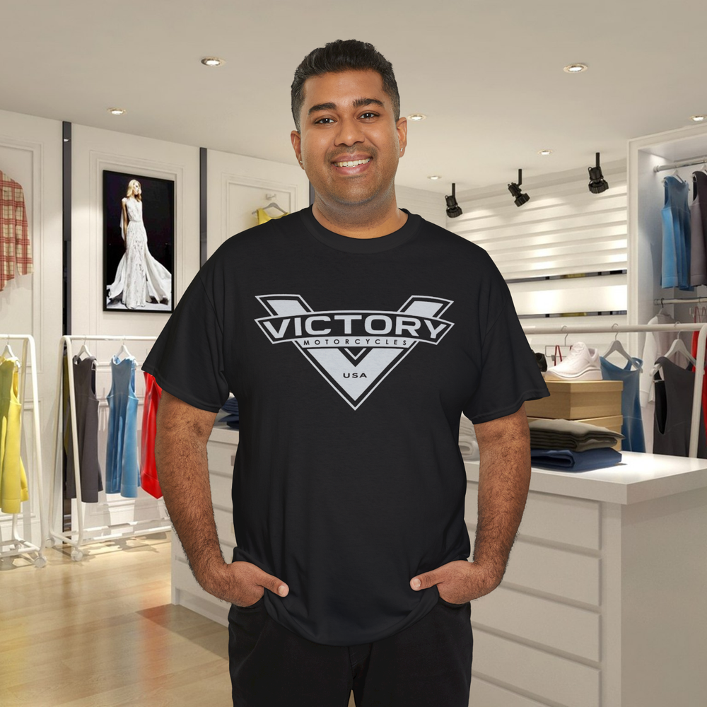 MOTORCYCLES VICTORY Active Logo T-Shirt