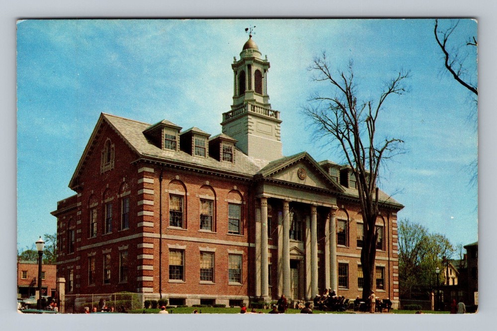 Newport RI Rhode Island Court House Vintage Postcard