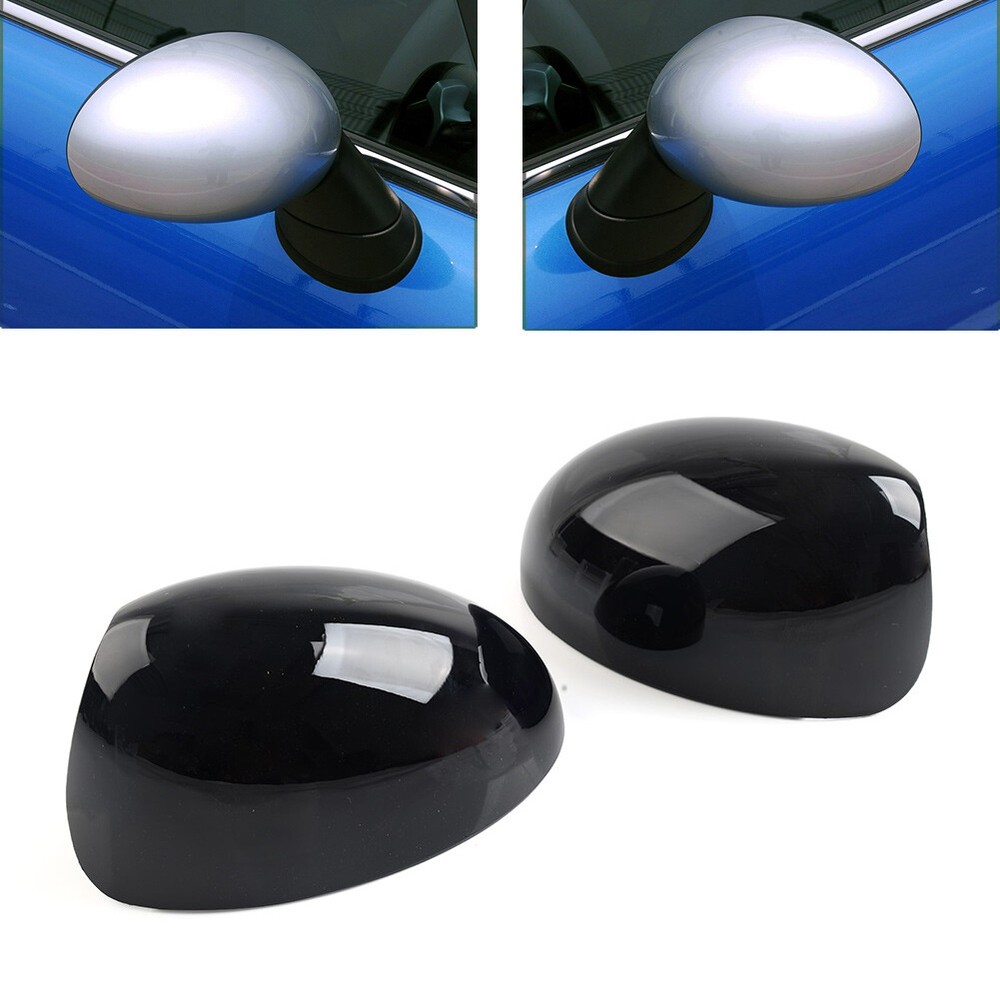 Side Wing Rearview Mirror Cover Cap For BMW Mini Cooper R50 R51 R52 R53 2000-08