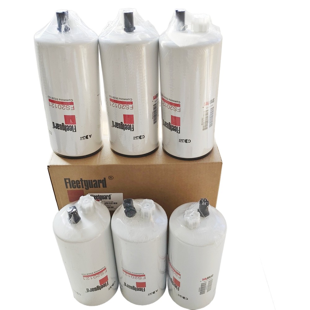 Fleetguard FS20121 Fuel Water Separator Filter For Cummins L9 B6.7 5521648 6PCS