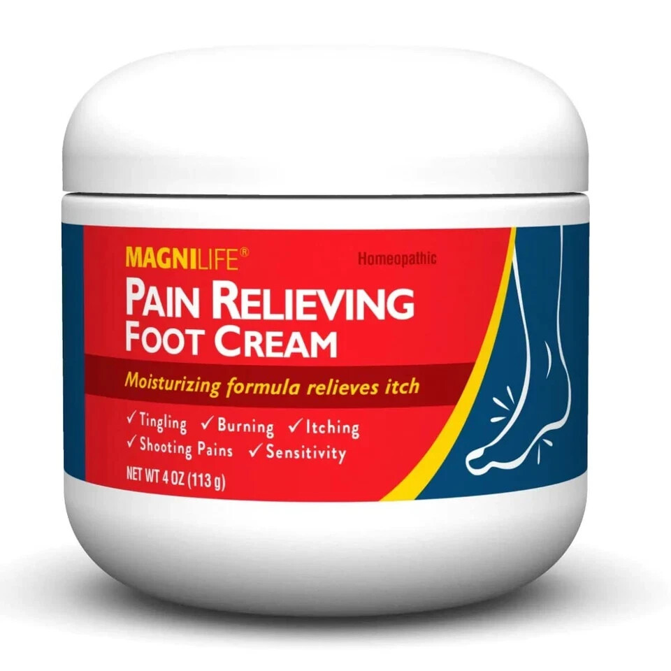 Pain Relieving Foot Cream, All-Natural Moisturizing Foot Pain Relief with Bee...