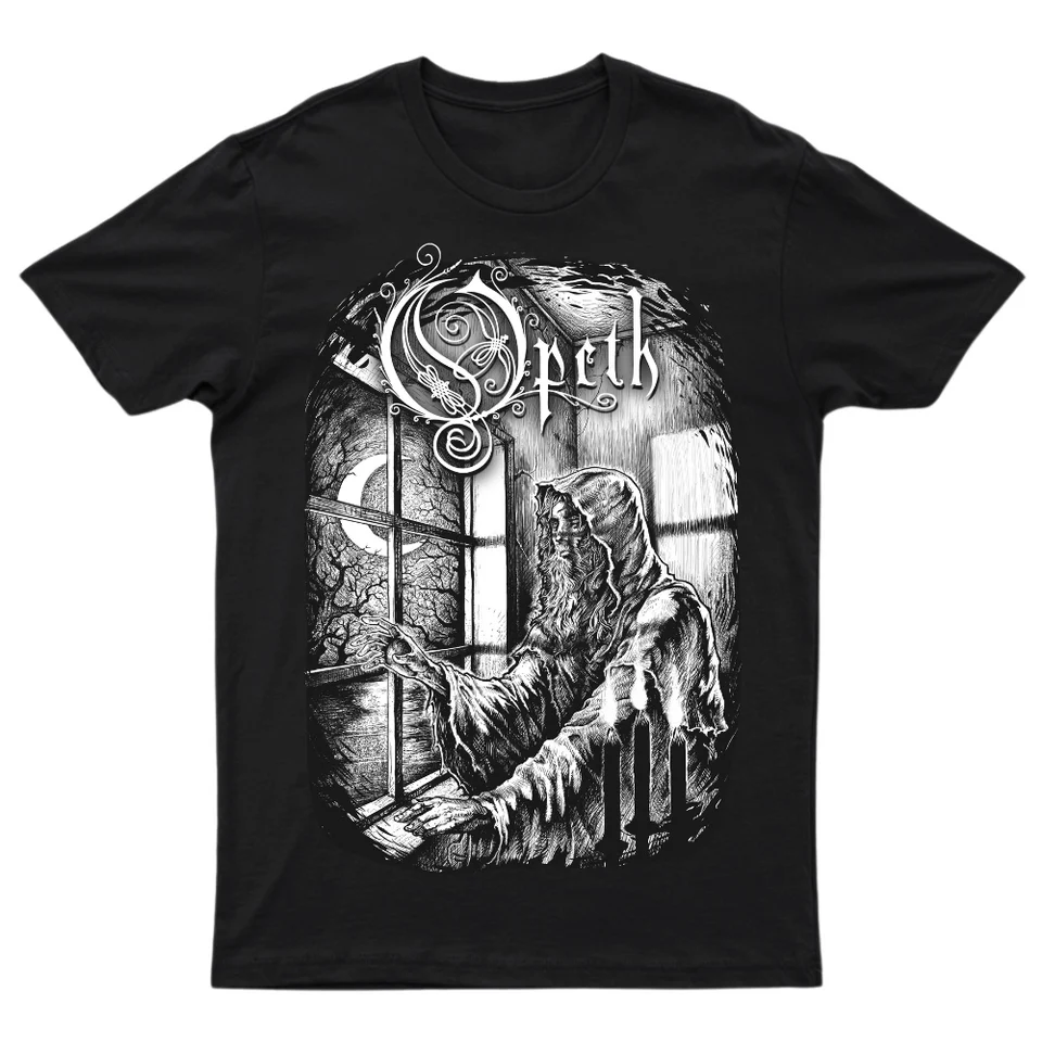 Opeth World Tour Heavy Cotton Black T-Shirt All Sizes SE267