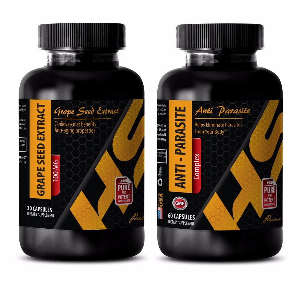 Antioxidant formula - GRAPE SEED EXTRACT - ANTI PARASITE COMBO 2B - carrot powde