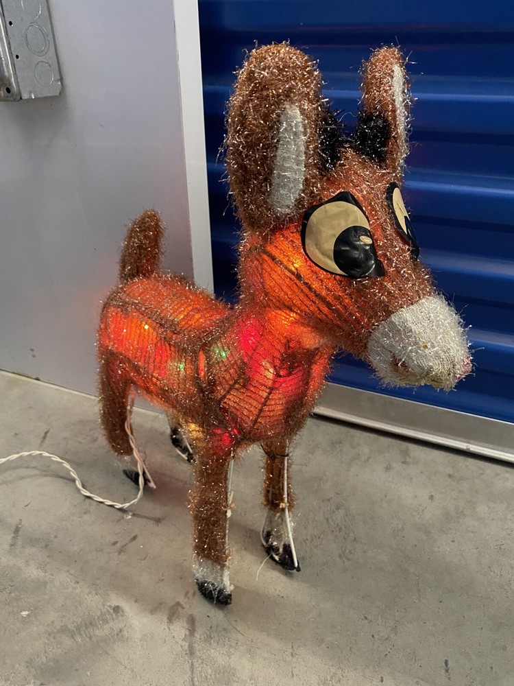 Rudolph the Red Nose Reindeer Light Up 18” tall Christmas Decor