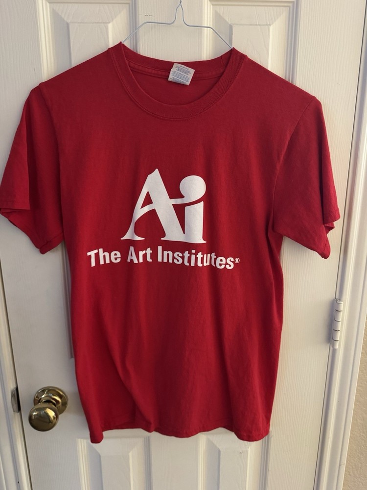 Port and Company Red Art Institute Boston T-Shirt