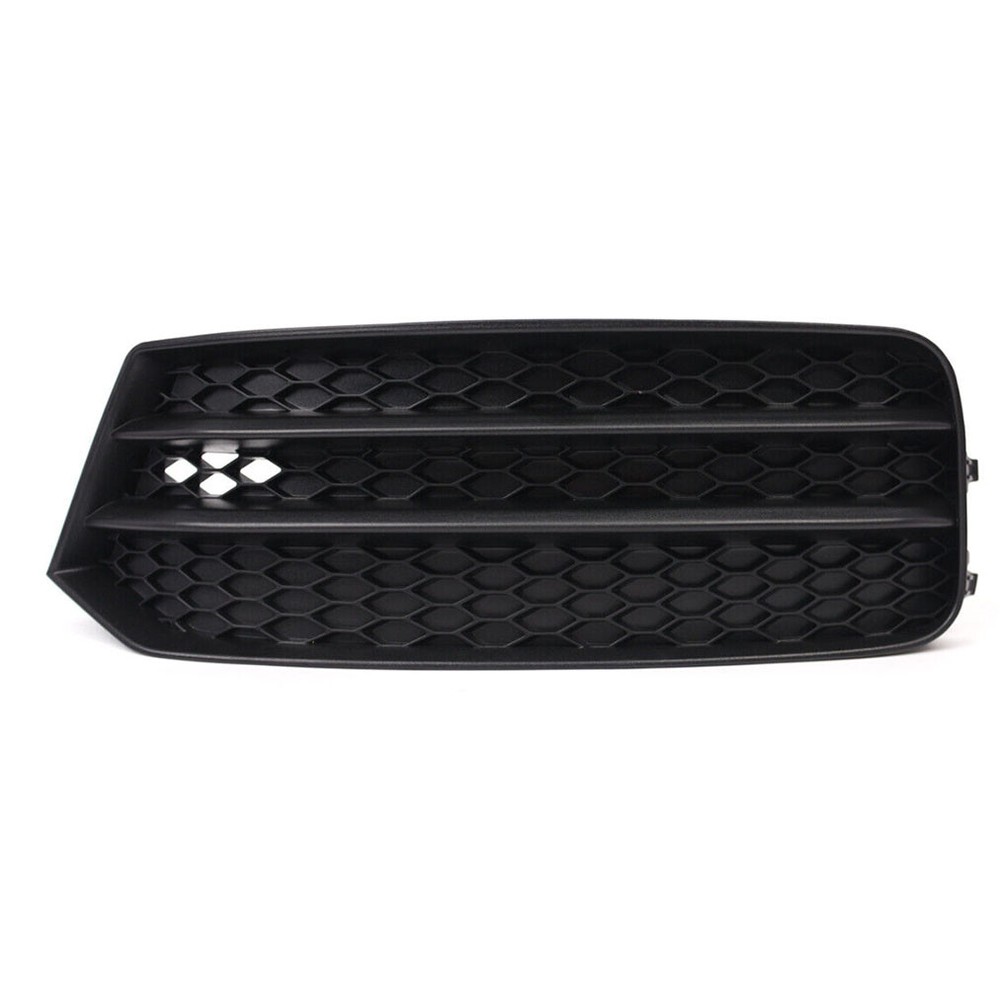 Front Bumper Fog Light Grille Cover For Audi A1 2016-2019 Black Left Side