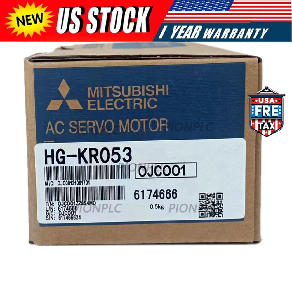 Mitsubishi HG-KR053 AC Servo Motor HGKR053 Fast