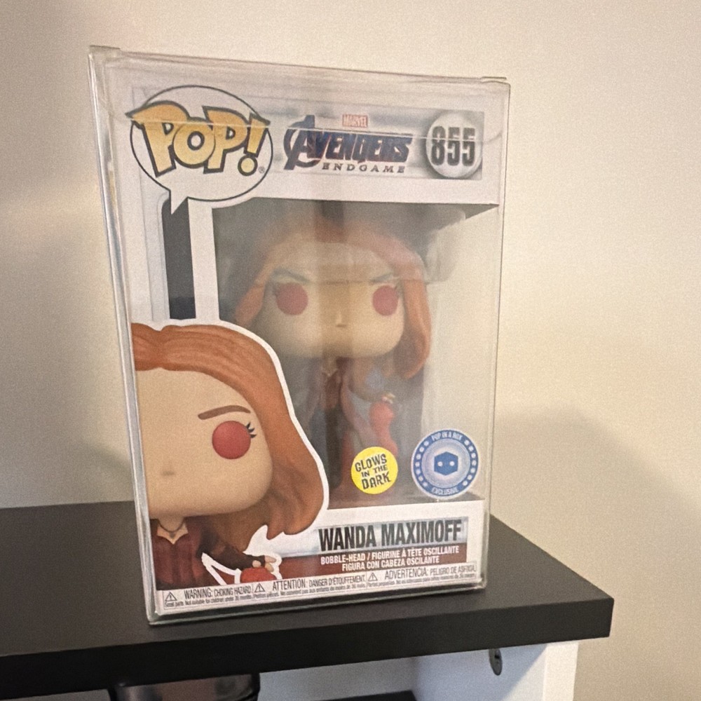 Funko Pop! Wanda Maximoff Glow in the Dark Vinyl Bobblehead #855 Endgame