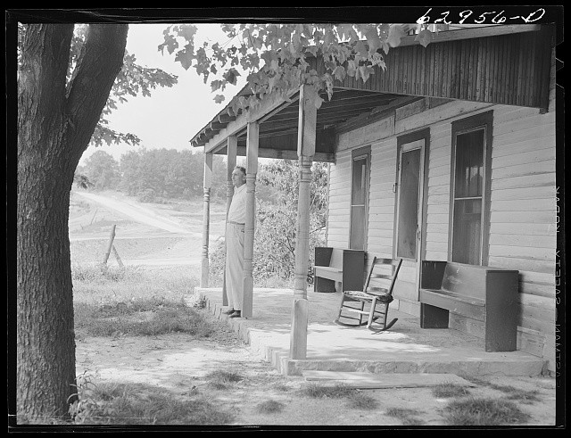 Martin County Indiana Luther Corbin Farmhouse Navy Ammunition Depot 1941