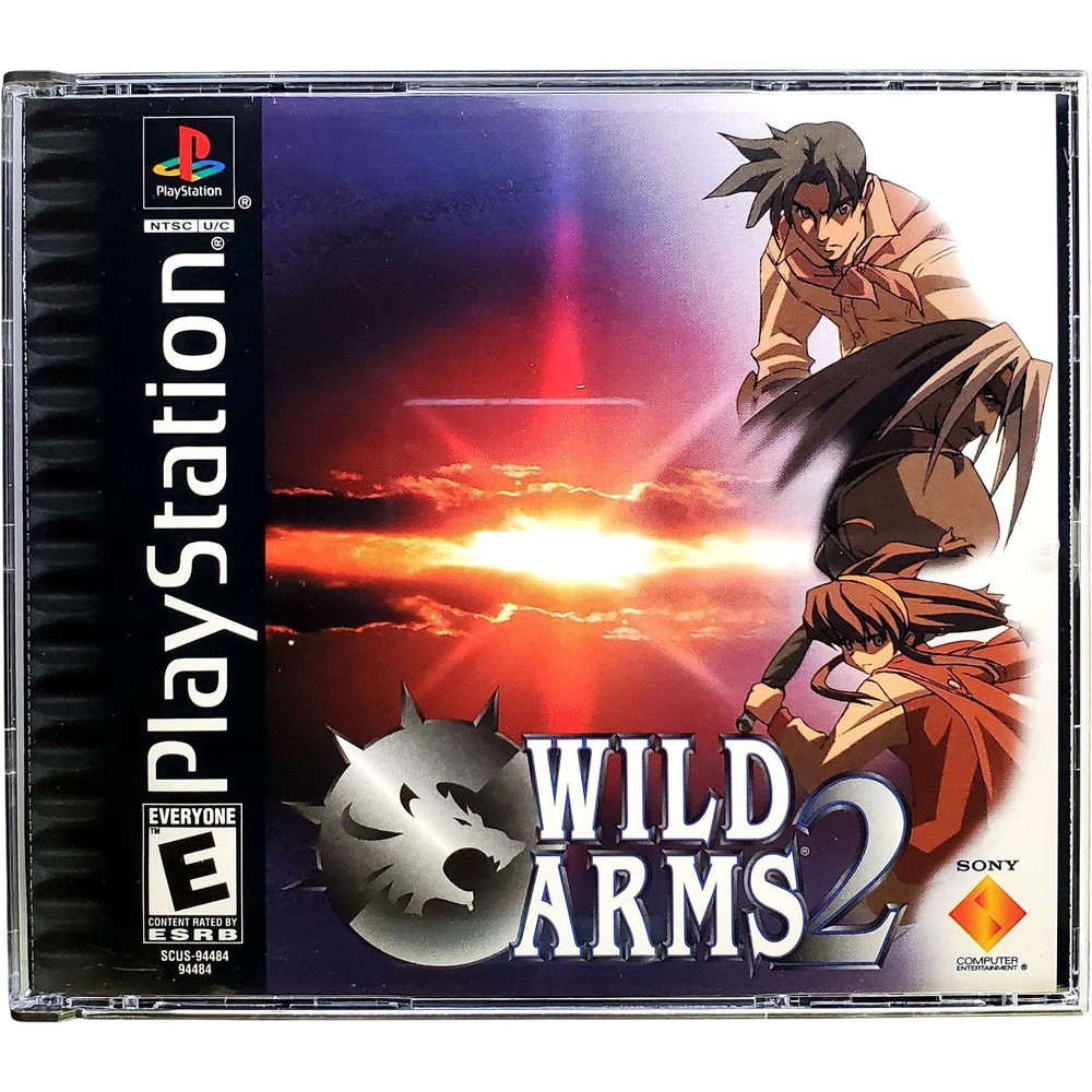 Wild Arms 2 - Sony Playstation PS1 Pristine Tested 1Y Guarantee