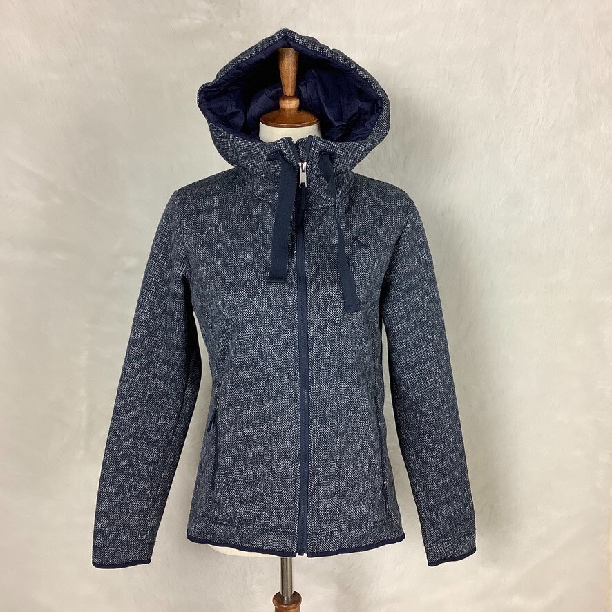 Schoffel Blue Aurora Fleece Hoody Jacket