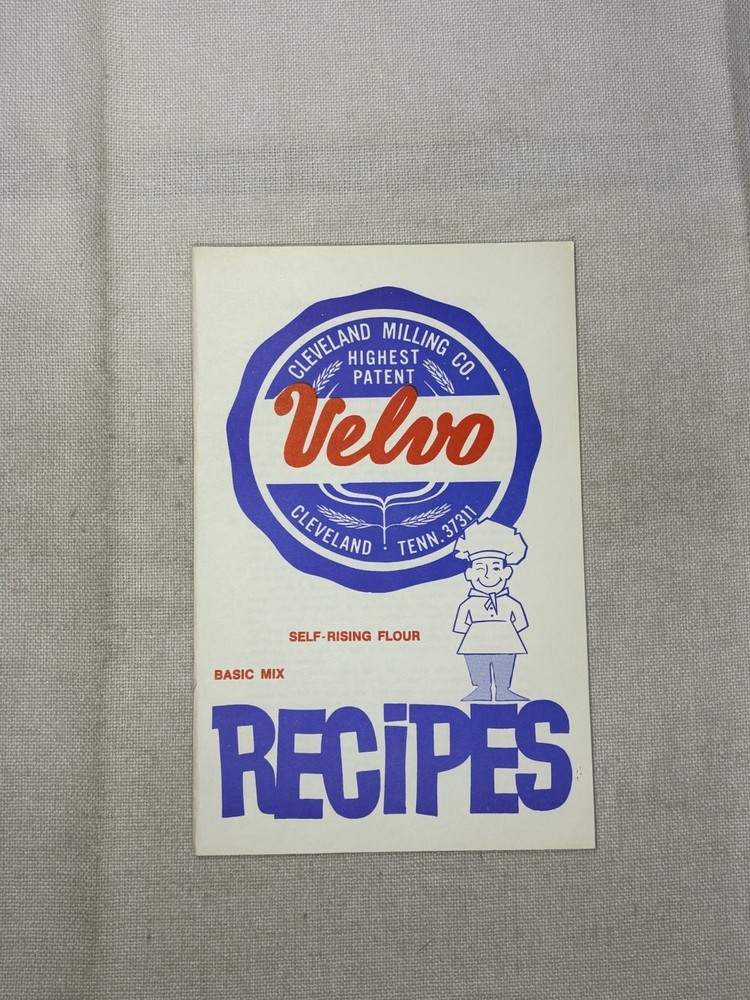 Velvo Basic Mix Recipes Cleveland Milling Co. Self-Rising Flour Cookbooklet