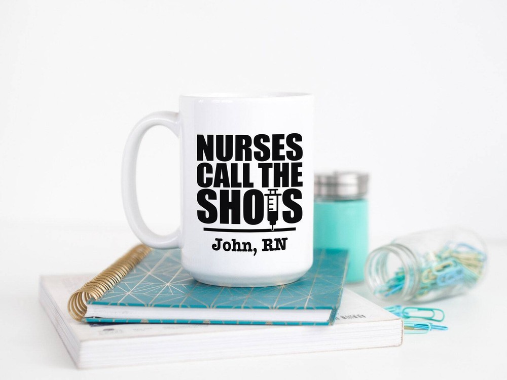 Personalized Nurse Coffee Mug Custom Nurse Gift Nursing School Cup Masculine