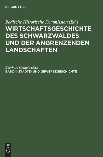 Städte- und Gewerbegeschichte (Hardback)