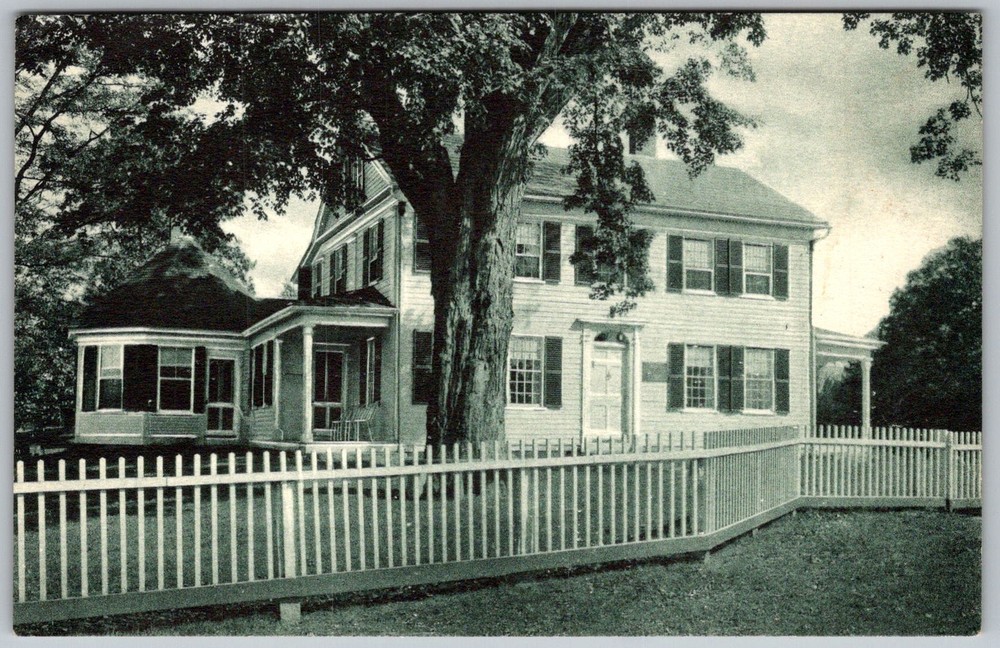 Antique Postcard Dwight L Moody Birthplace East Northfield, MA 1910s