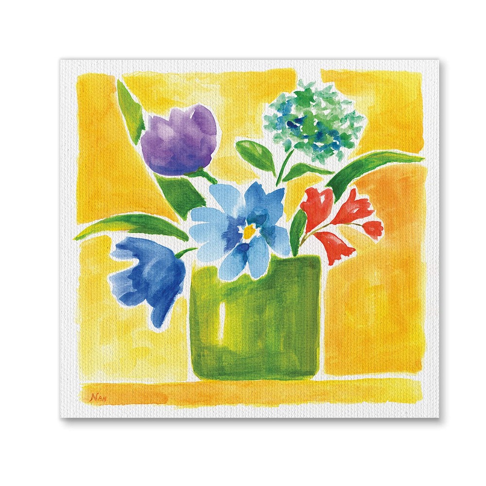 Wall Art, 24X24, Sunny Day Bouquet III/Canvas