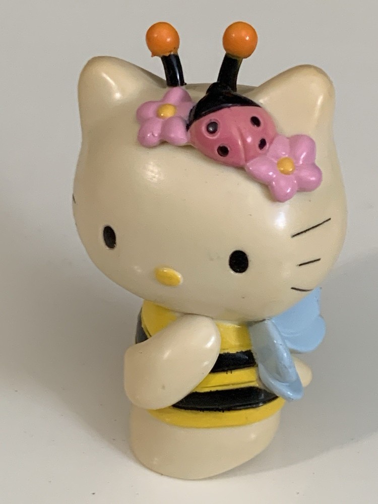 Vintage Bandai Sanrio Hello Kitty Bumblebee Figure
