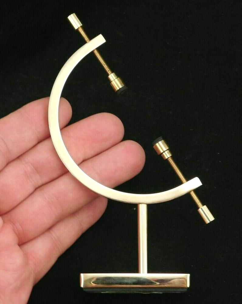 Adjustable Gold Medium Caliper Display Stand for Showcase