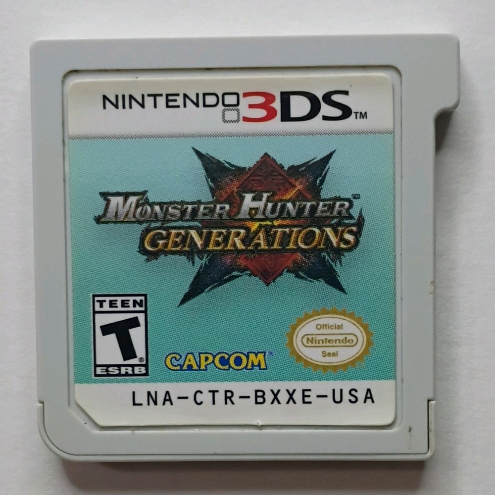 Capcom Monster Hunter Generations Nintendo 3DS NTSC-U/C T-Teen Video Game