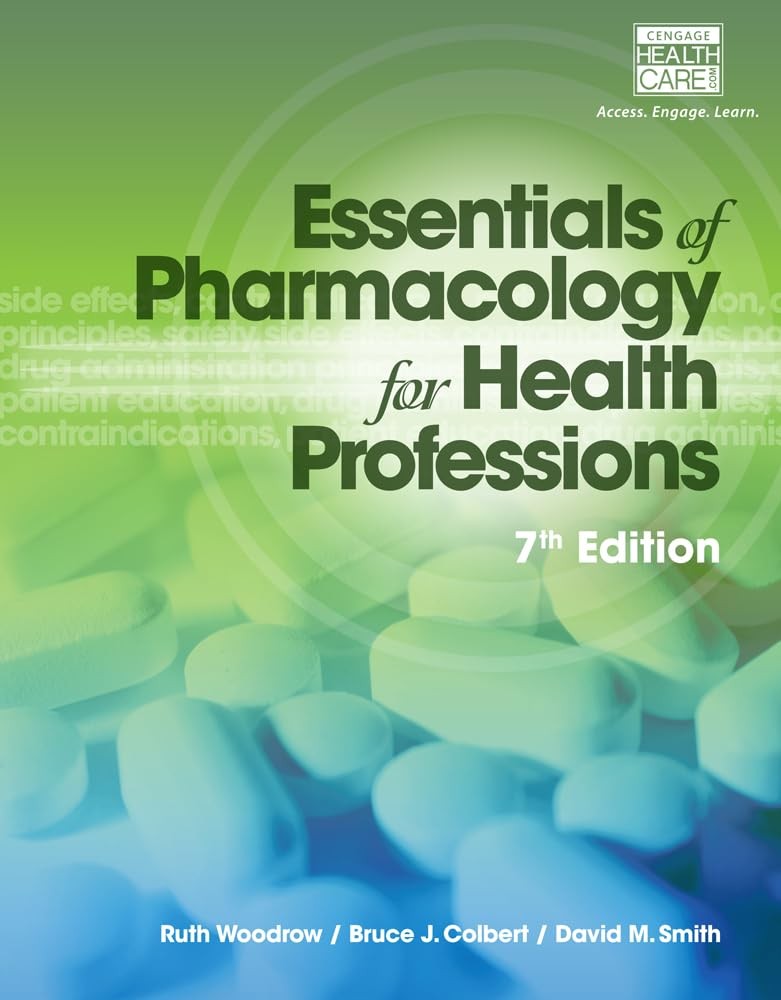 Essentials of Pharmacology for Health Professions - paperback Woodrow, Ruth|...
