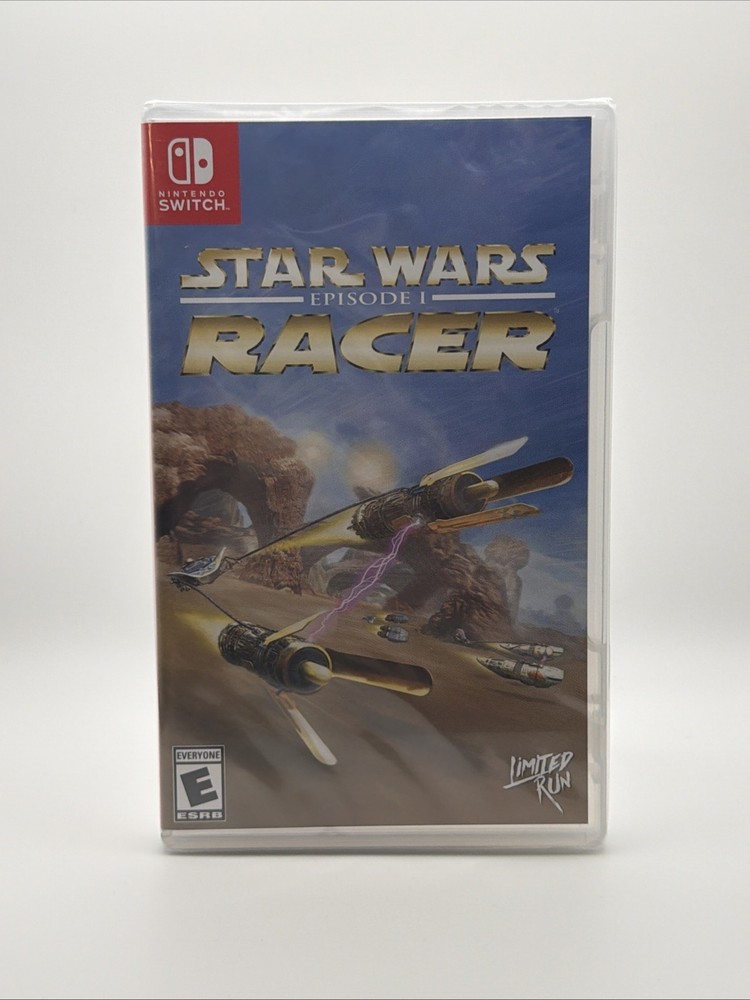 Star Wars Episode 1 Racer Nintendo Switch Brand New Sealed Limited Run