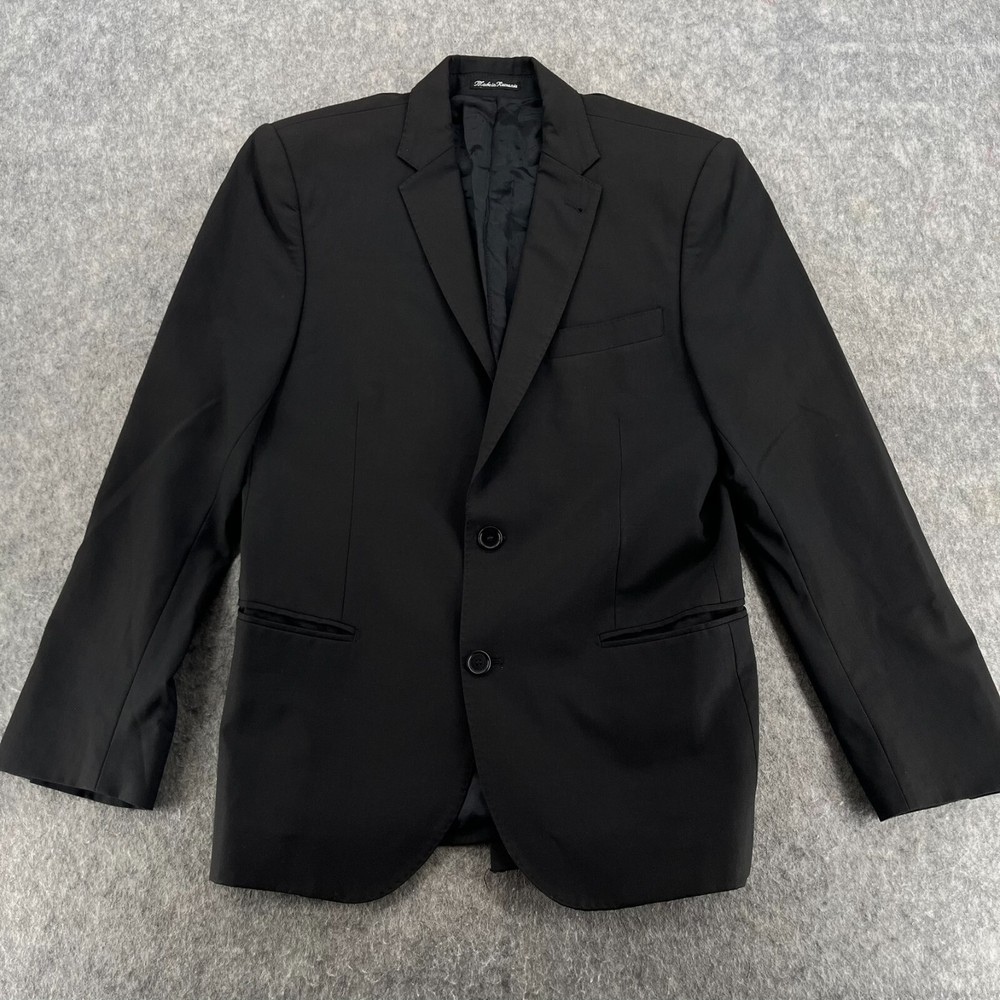 Louis Vuitton Uniformes Slim Fit Black Tuxedo Jacket Size 46 Mens
