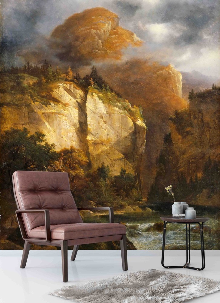 3D Landscape Oil Painting Wall Murals Wallpaper Murals Wall Sticker