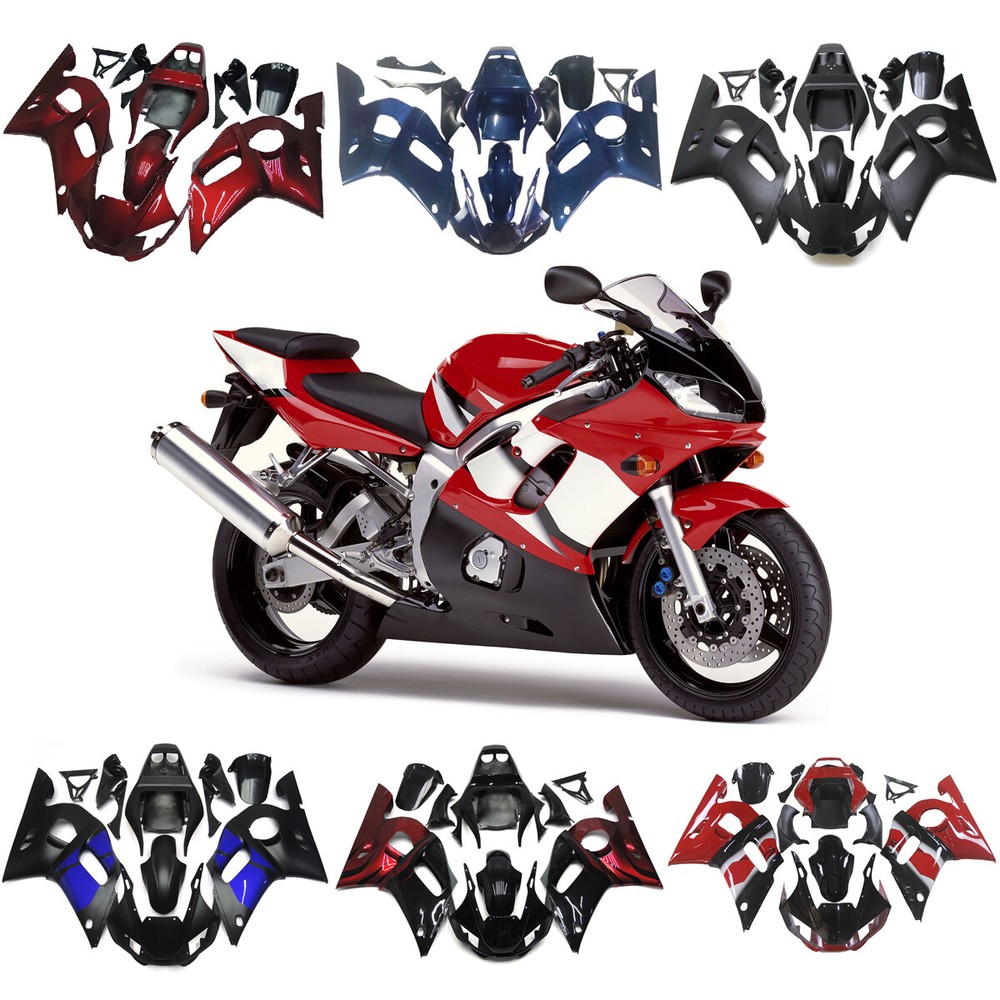 ABS Body Kits For 1998 1999 2000 2001 2002 Yamaha YZF R6 Fairings Plastic Panels