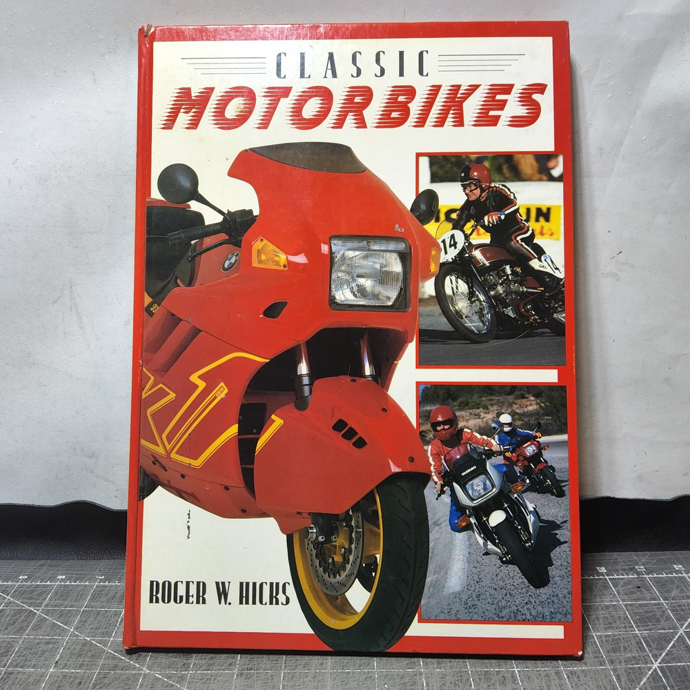Bent classic motorbikes by roger w. Hicks hardcover book pages good motorcycles
