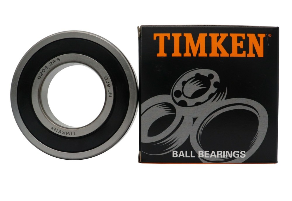 USA-Made Timken 6208-2RS 40x80x18mm Double Sealed Deep Groove Ball Bearing