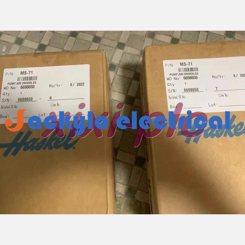 1PCS NEW Haskel MS-71 pneumatic pump DHL shipping