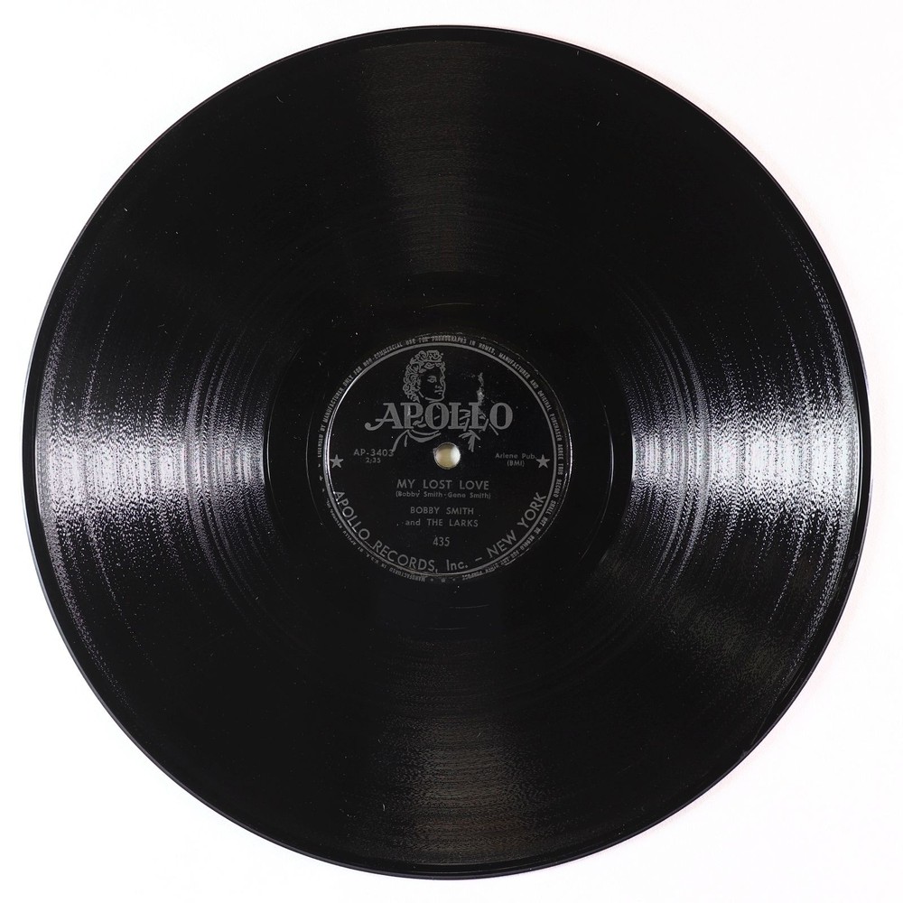 Doo-Wop 78 - Larks/Bobby Smith - My Lost Love/How Long Must I Wait - Apollo VG+