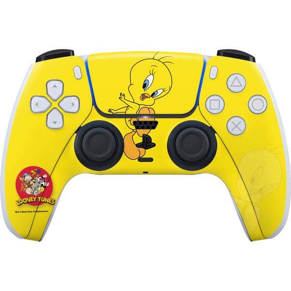 Looney Tunes PS5 Controller Skin - Tweety Bird Double