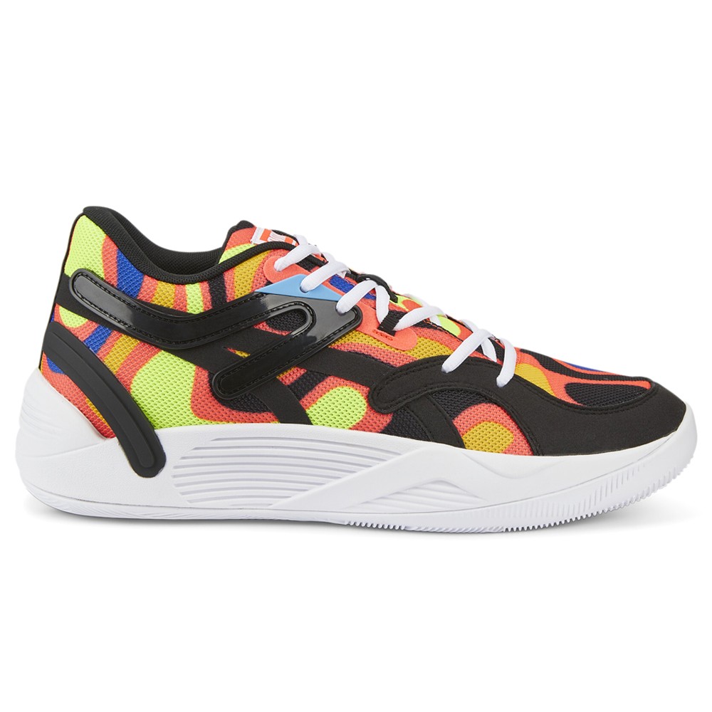PUMA Trc Blaze Court Lava Basketball  Mens Multi Sneakers Athletic Shoes 3773960
