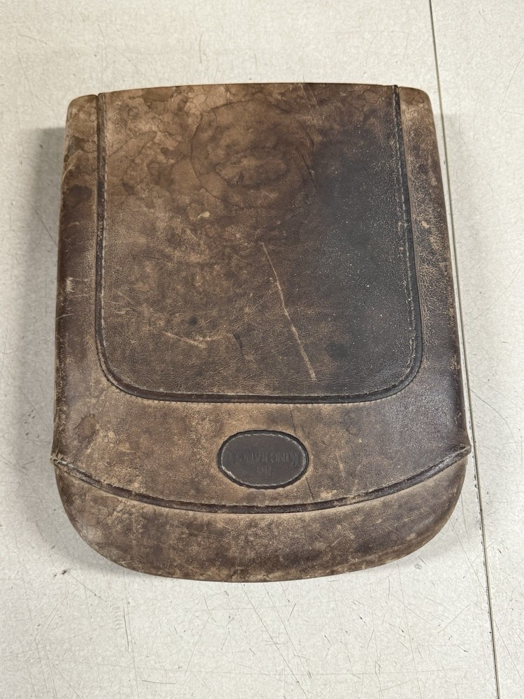 2002 2003 Ford F-150 King Ranch Front Center Console Lid Saddle Leather