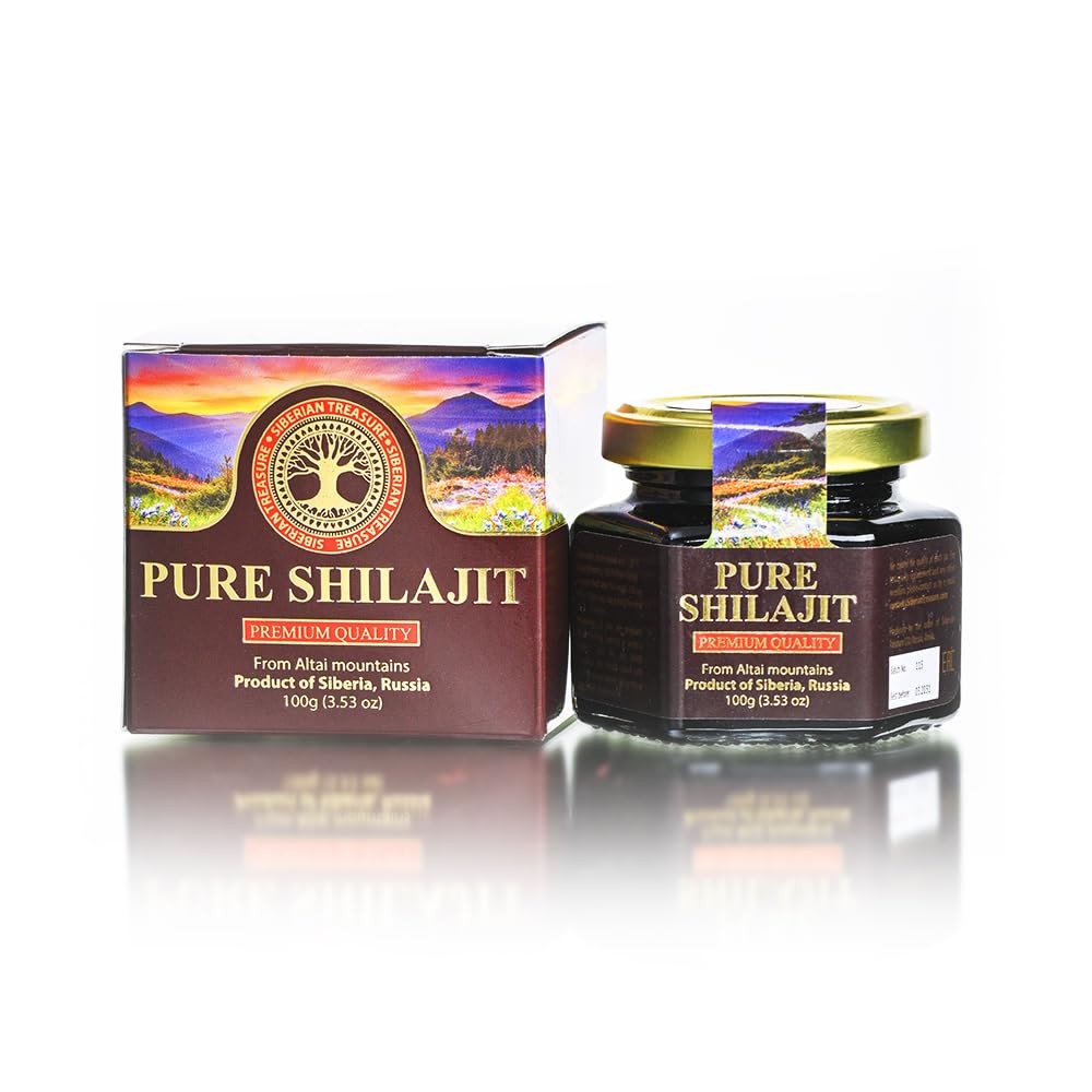 Pure Siberian Shilajit Resin 100g Authentic Mumijo 3.5oz