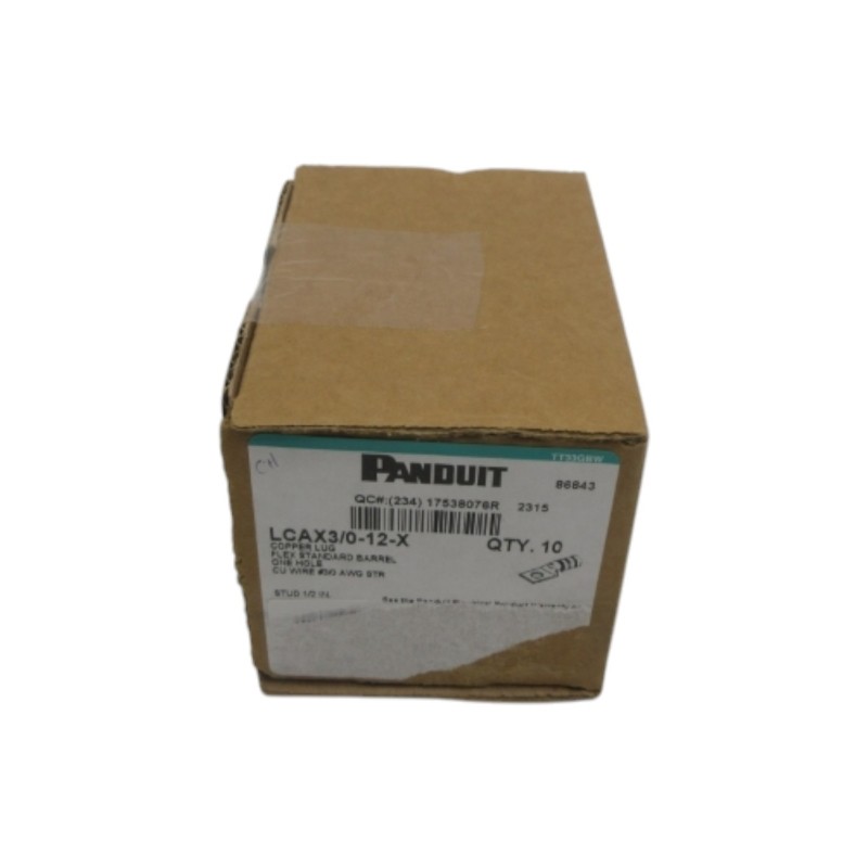Panduit Lcax3/0-12-X (Pkg Of 10) Nsmp