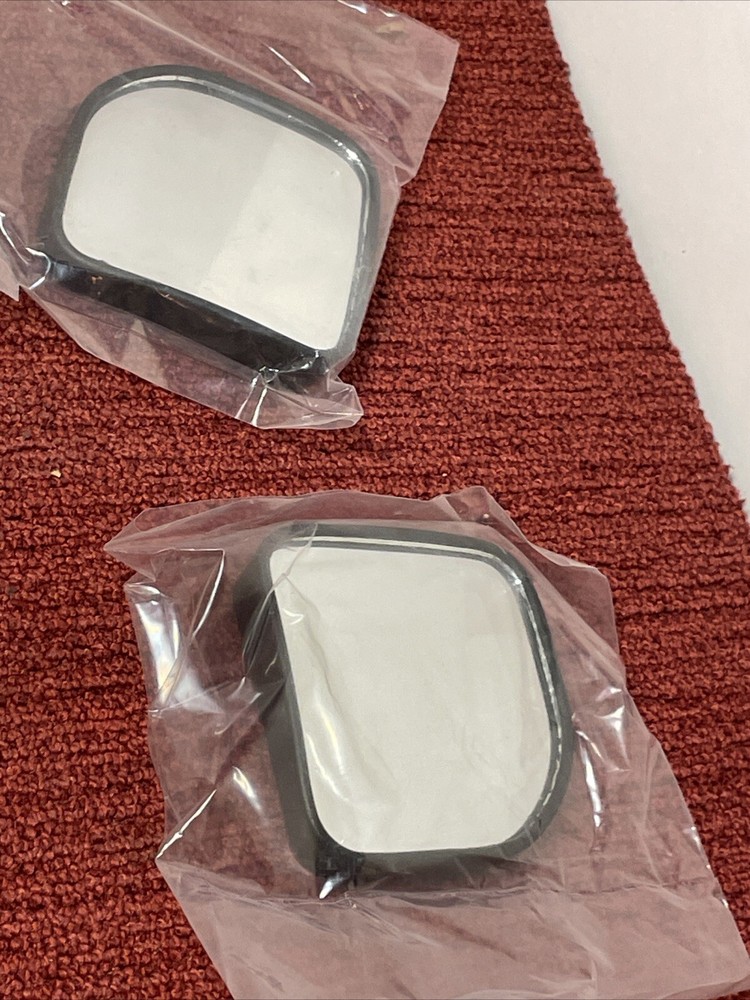 2- PACK. P7230686 MIRROR CONVEX WEDGE TYPE. STICK-ON 3'' X 3''