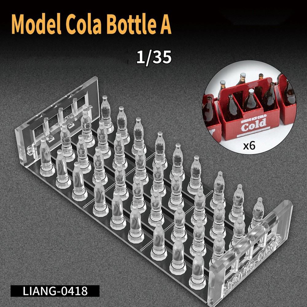 1/35 Liang 3D-Print Model Cola Bottle Model Bottles Simulation Model Accessories