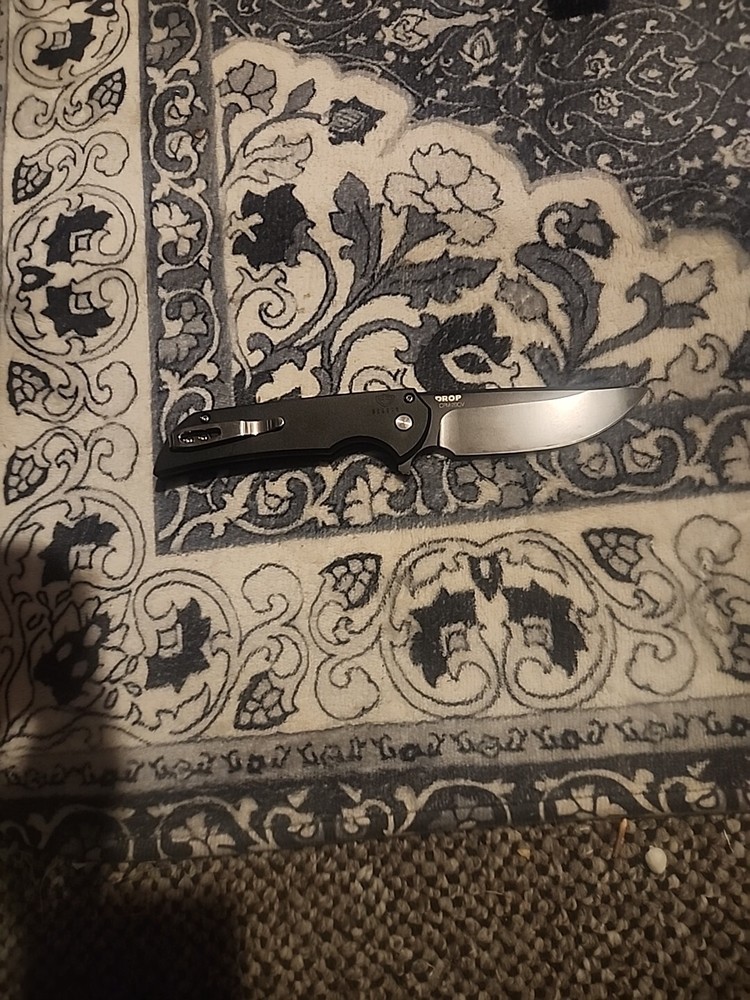 Assisted Opening Knife All Black Mordax New Never Used