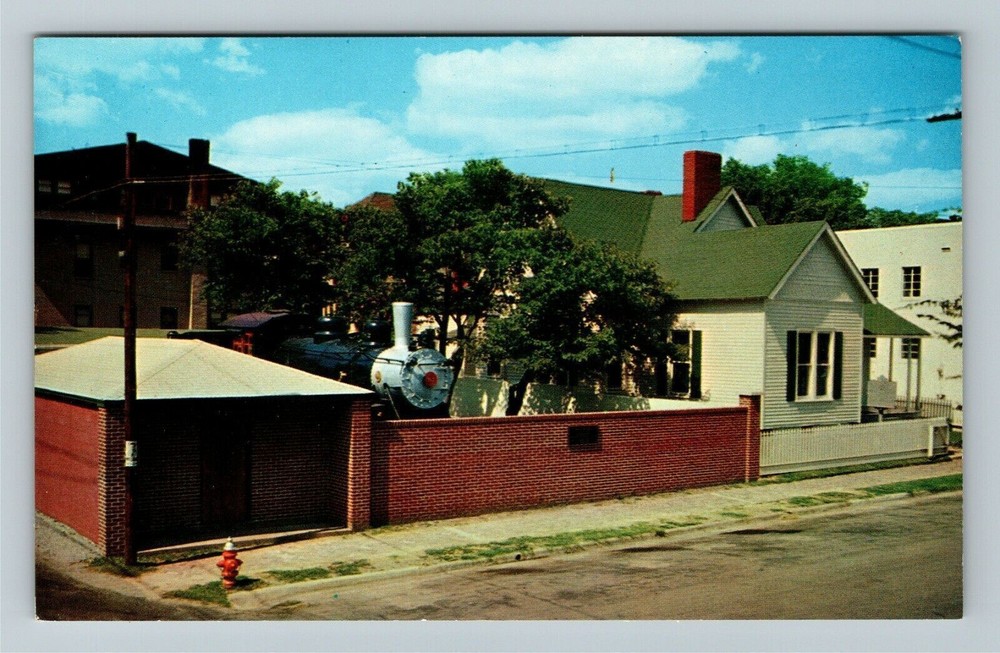 Jackson TN-Tennessee, Casey Jones Home & Railroad Museum, Vintage Postcard