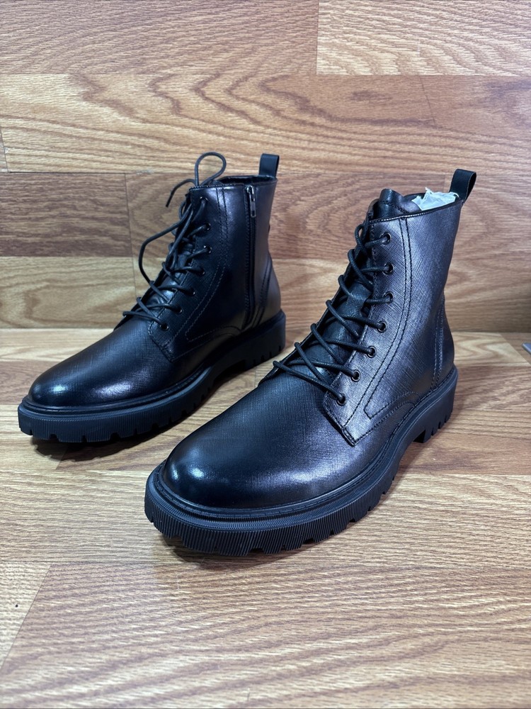 aldo Mens Black Boots Size 13