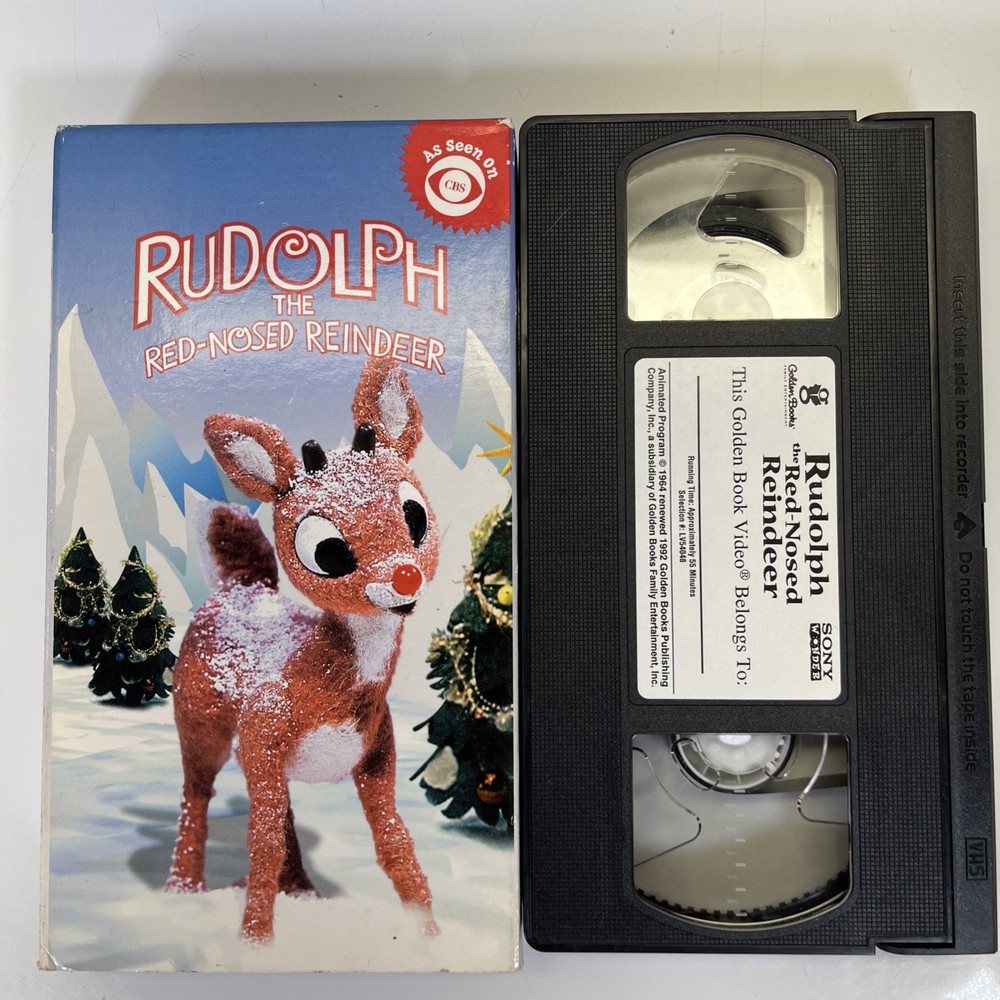 Rudolph the Red-Nosed Reindeer (VHS) 2002 Buy Two Get One Free