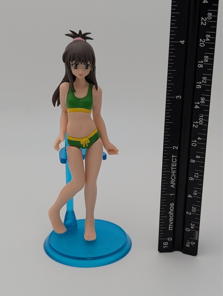 To LOVEru Yuuki Mikan HGIF Figure Swimsuit Green ver Bandai Prize Loose