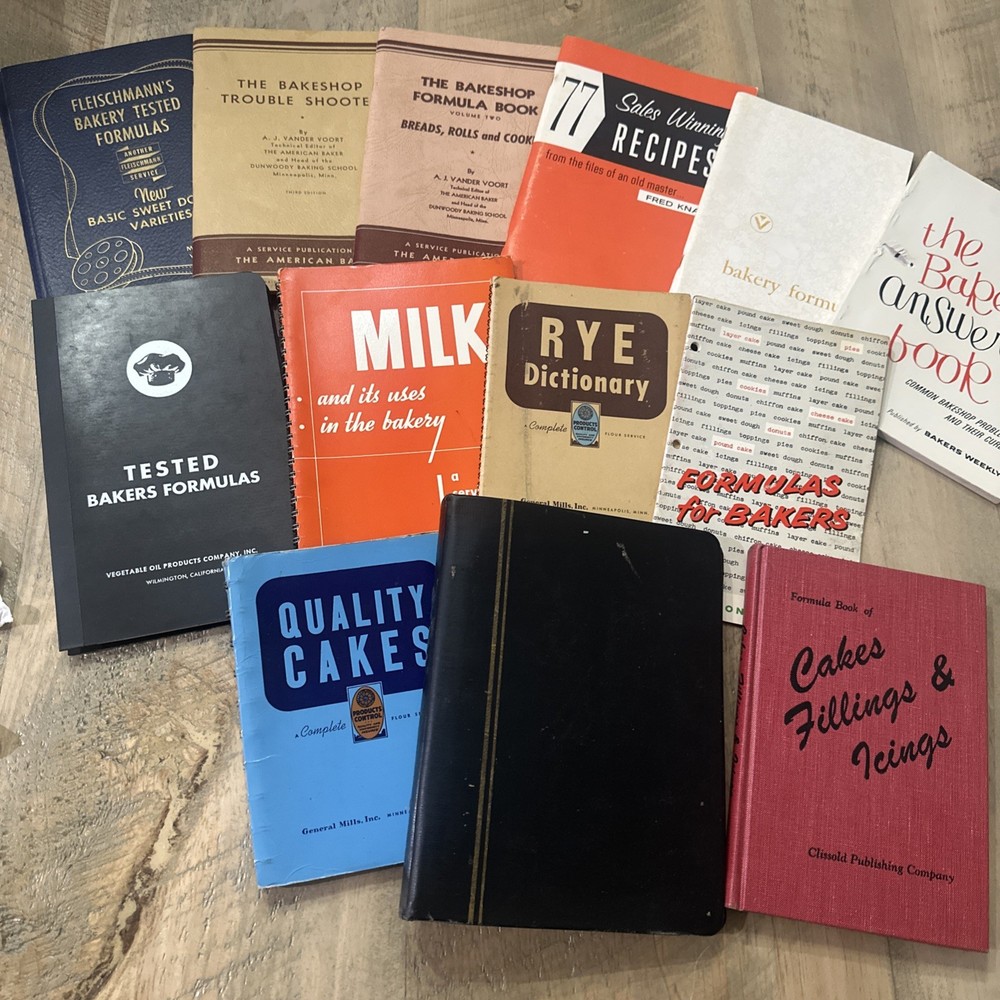 cookbooks used books vintage lot 40’s & 50’s