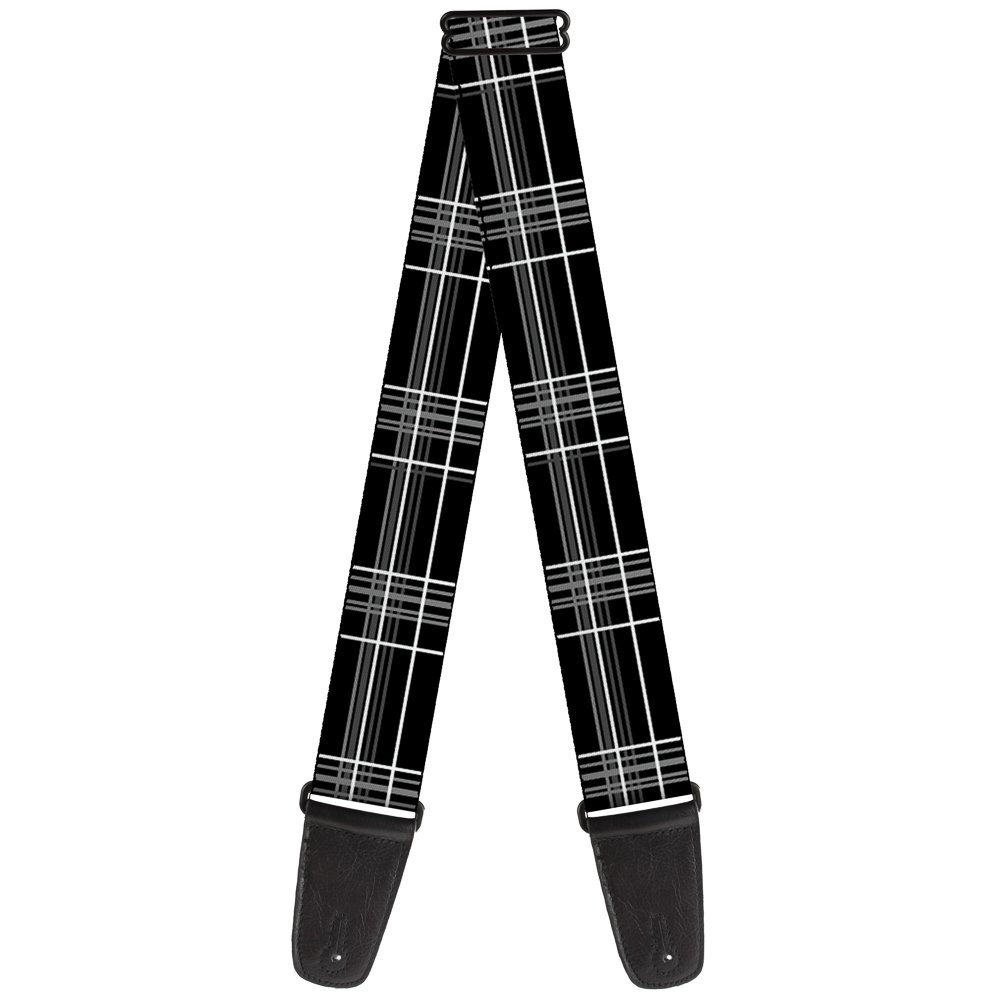 Guitar Strap - Plaid Black/Gray ACC NEWAnother great item from Rarewaves USA | Free delivery!