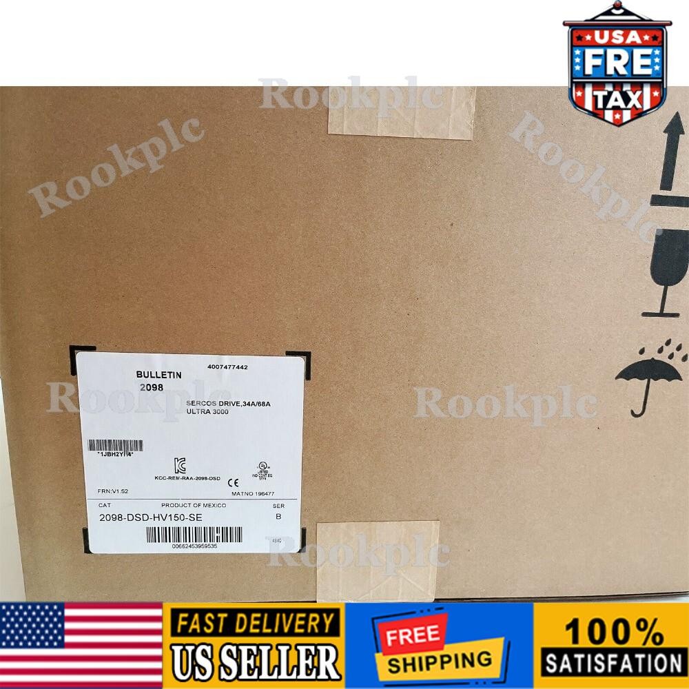 2098-DSD-HV150-SE Ultra 3000 15kW with SERCOS Servo Drive New AB US Free Tax