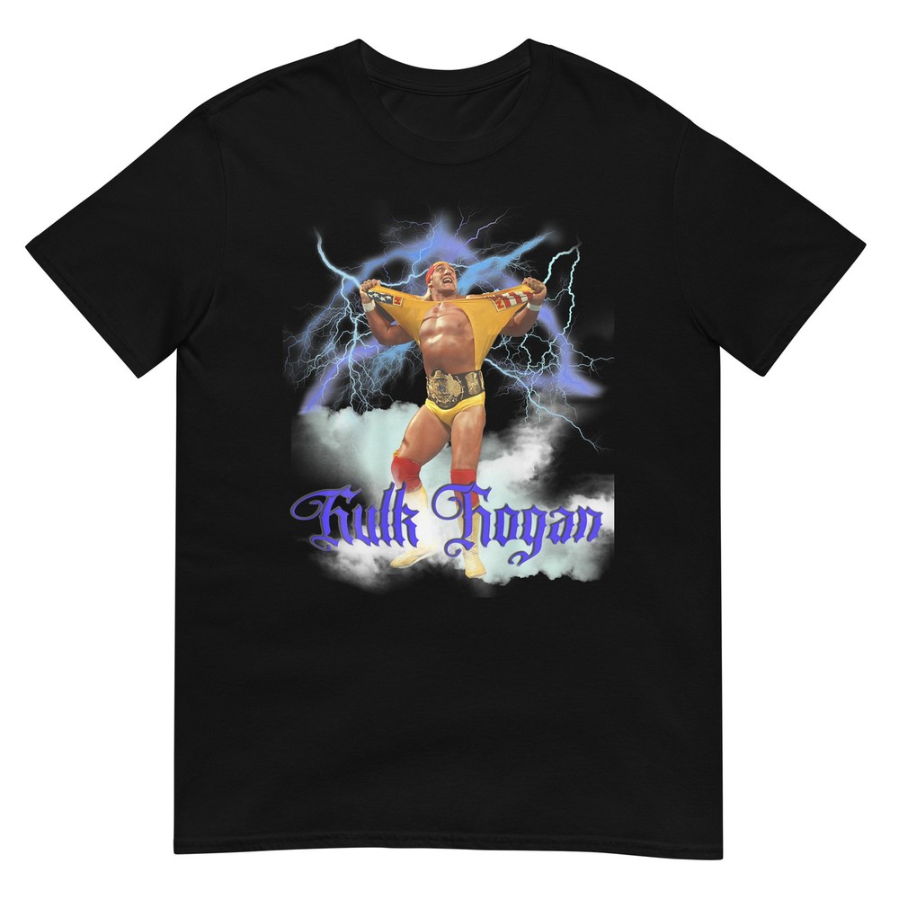 Hulk Hogan_008_Back Printed T-Shirt
